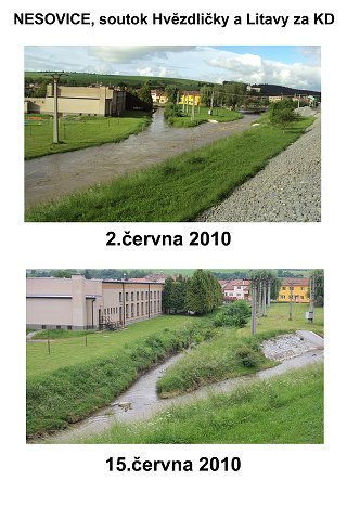 Historické povodně Nesovice