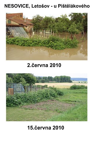 Historické povodně Nesovice